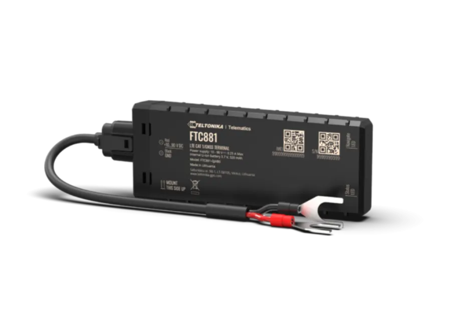 Teltonika FTC881 4G LTE automobilių GPS seklys – IP69K apsauga ir 1,8 m tikslumas