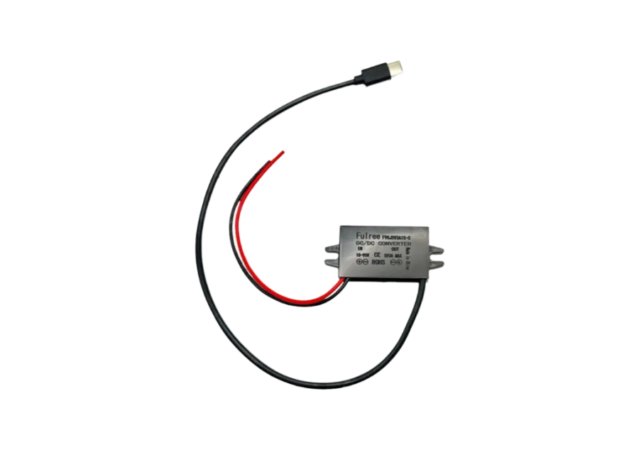 Įtampos keitiklis Fulree DC-DC – Didelio efektyvumo konverteris (10-90V -> 5V 3A)