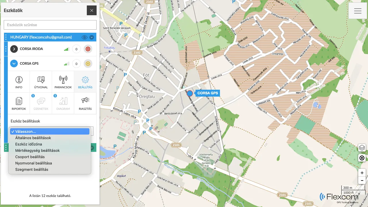 Įrenginio nustatymai